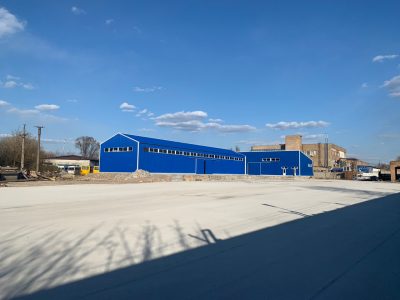 Будівництво ангарів та складів