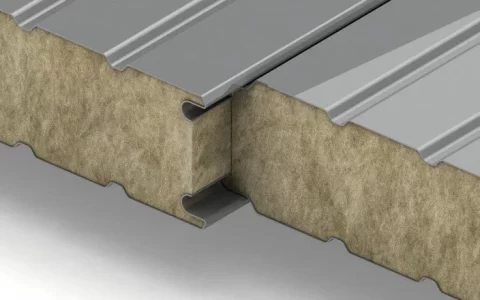 Купити Стінові сендвіч-панелі з наповнювачем мінеральна вата